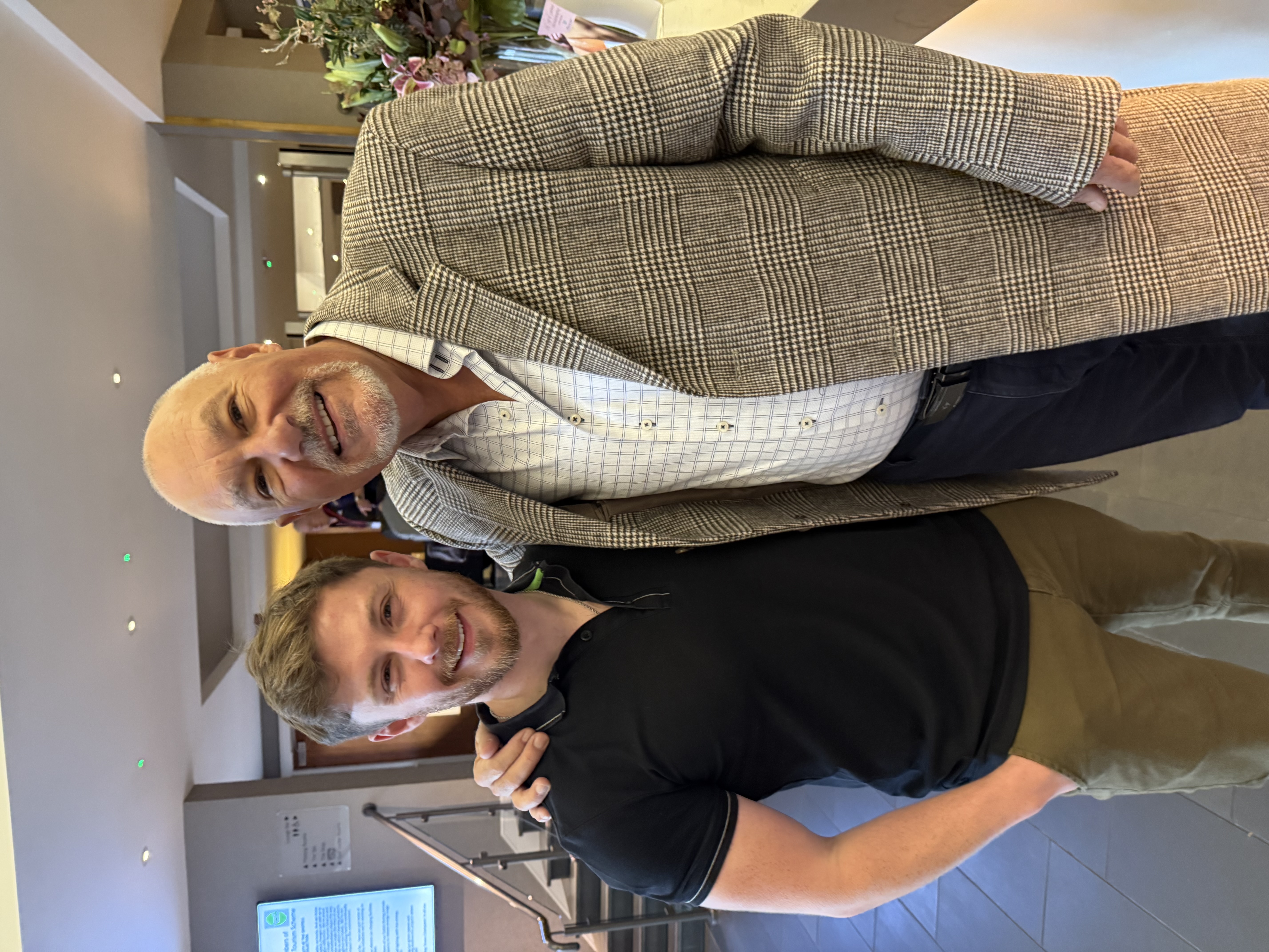 Lewis Hunter with Frank Furness