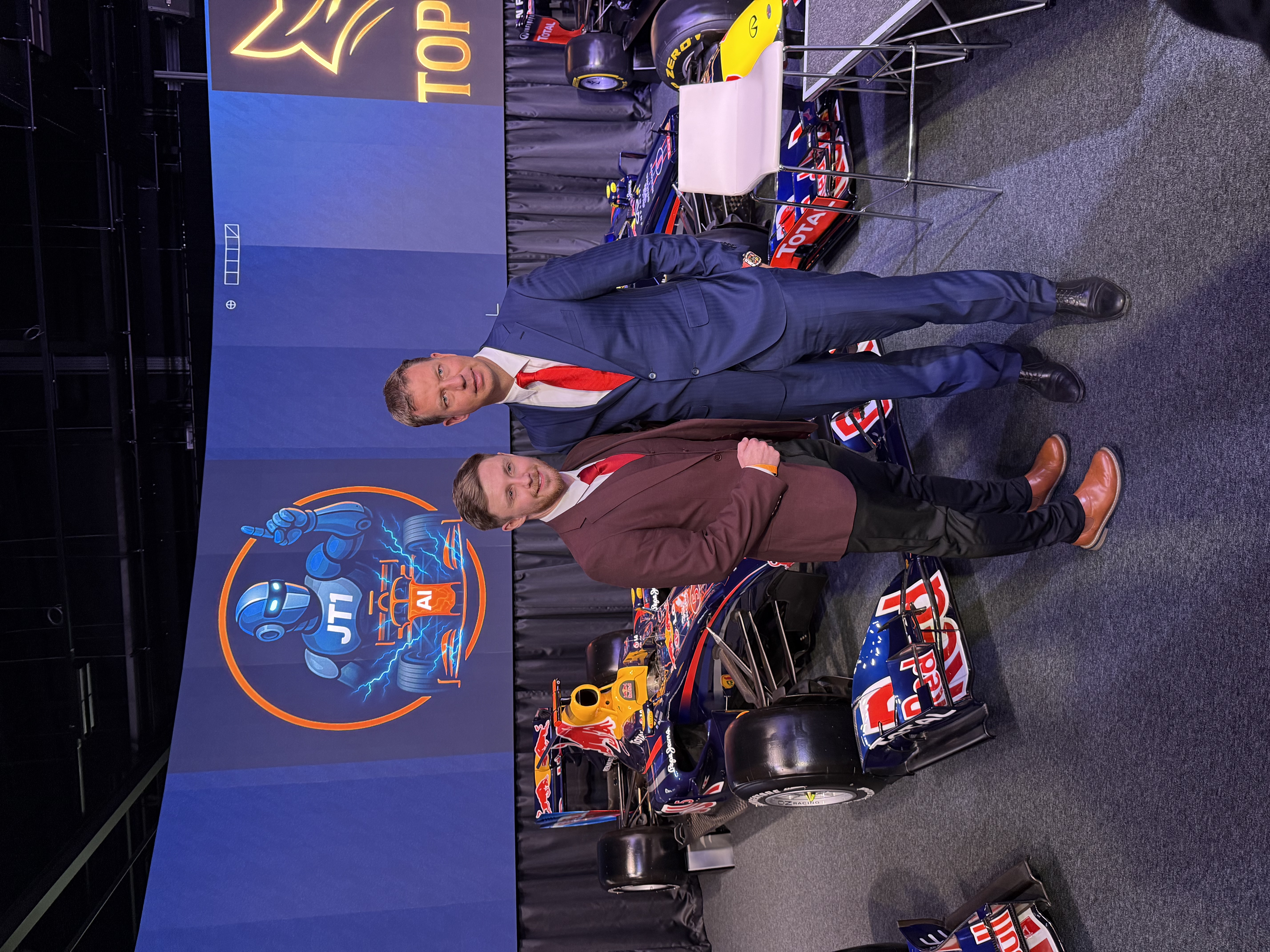 Lewis Hunter with JT Foxx